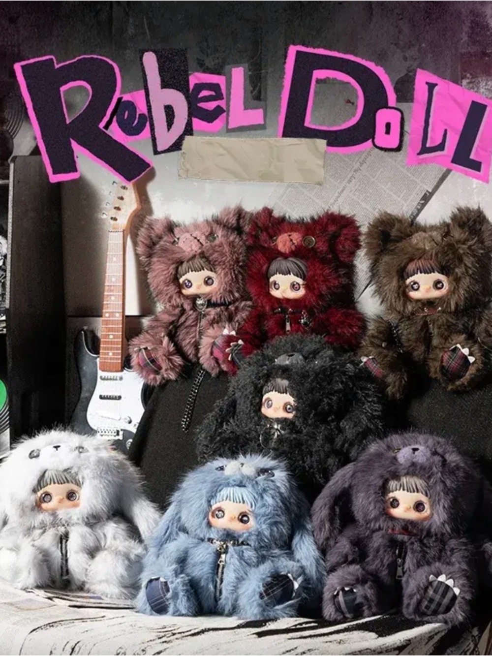 MAYMEI Rebel Doll Series
Plush Backpack
'Zoned Out' (the Chaser) - Picture 12 of 13